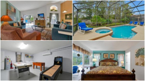 Castaway Getaway - Very popular 4 bed family pool home on Terra Verde Resort - close to Disney World